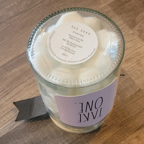 New Rae Dunn Glass Container - Picture 4 of 4